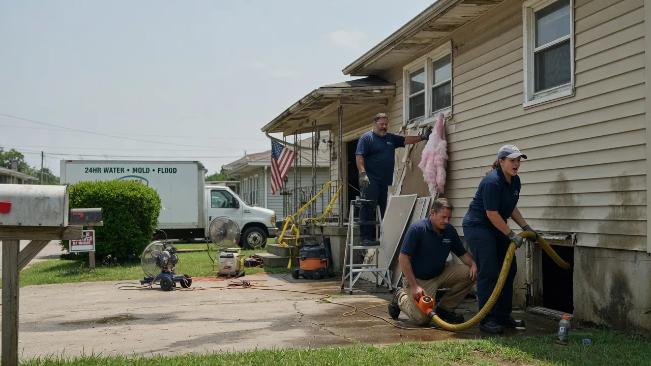 Water Damage Repair in Julian, PA near me